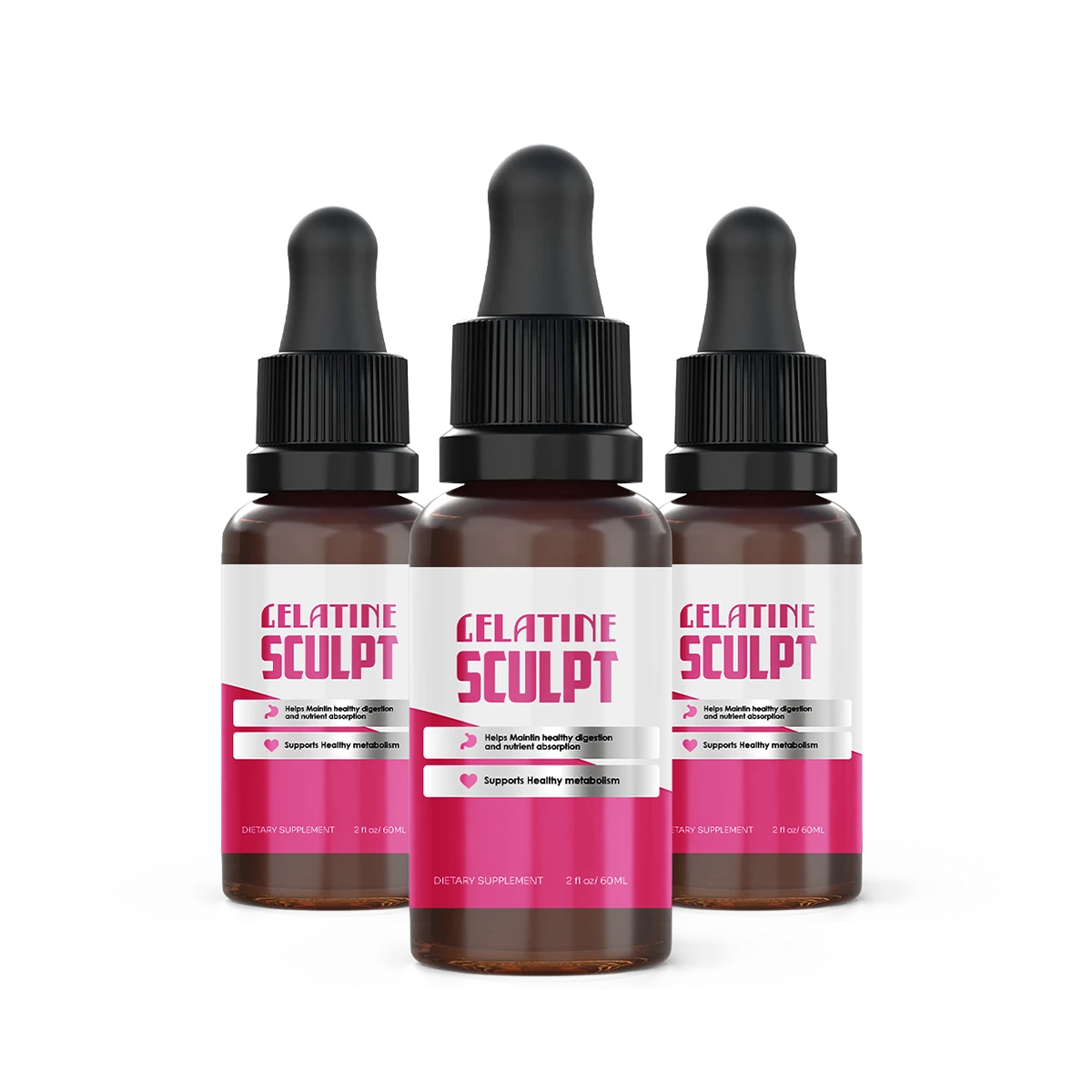 Gelatine Sculpt bottles